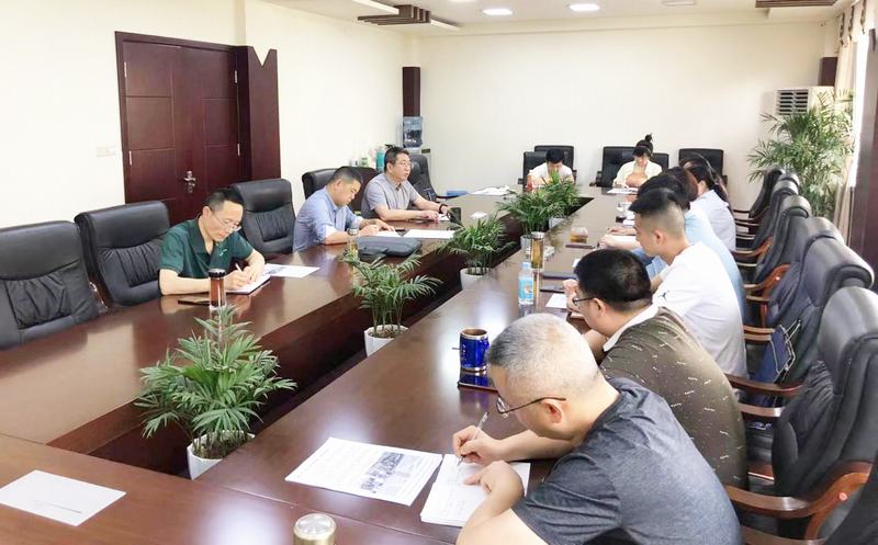 公司市场开发部召开月度工作会议
