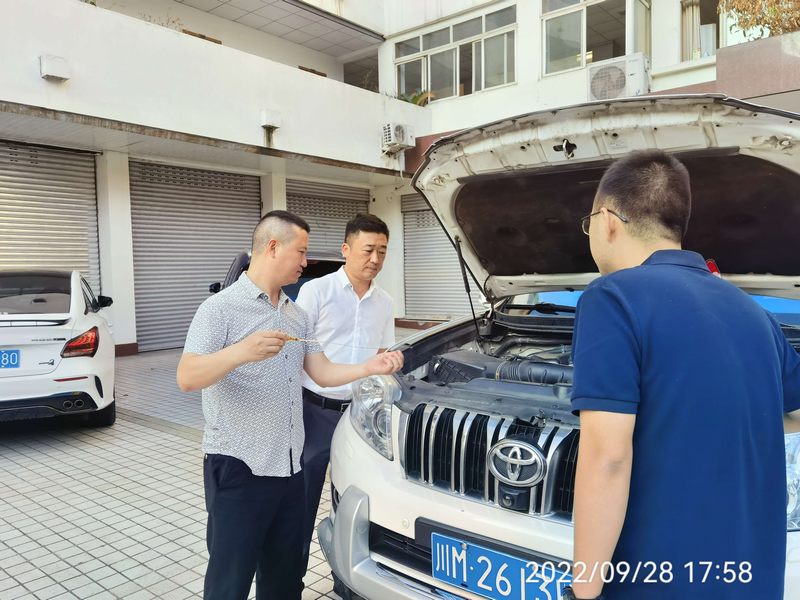 集团相关部门到公司资阳片区开展节前安全检查