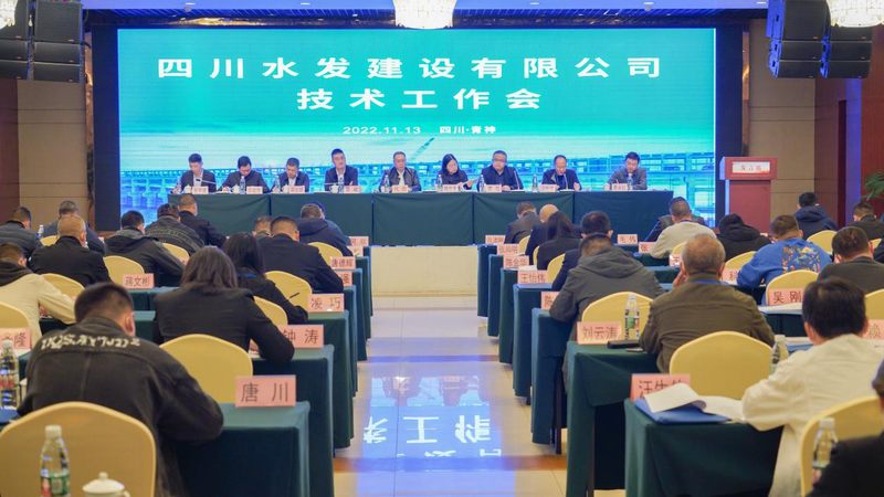公司2022年技术工作会在青神顺利召开