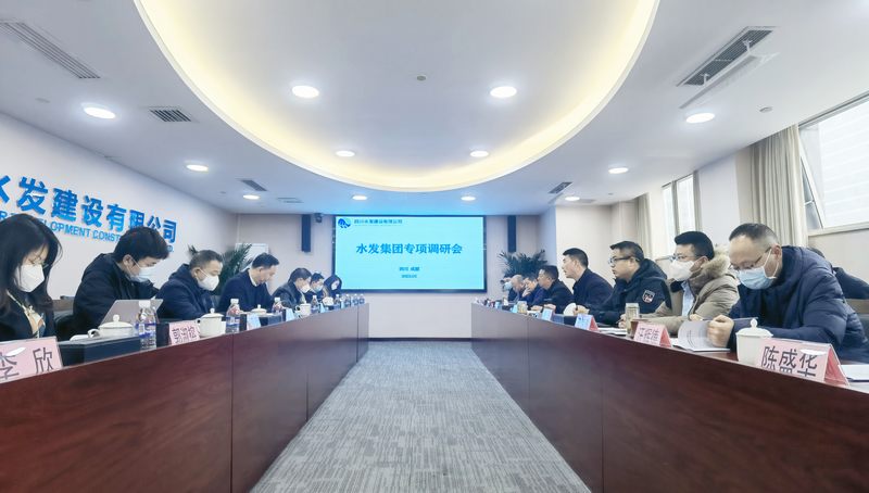 集团副总经理尹晓东率队莅临建设公司开展专项调研