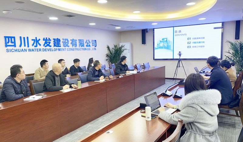 公司召开项目综合管理信息系统建设使用交流会