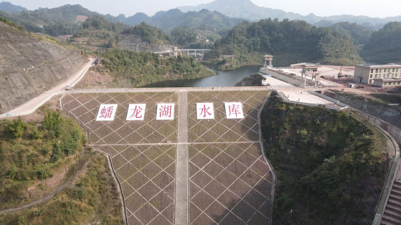 宜宾市叙州区蟠龙湖水库枢纽工程通过单位工程验收