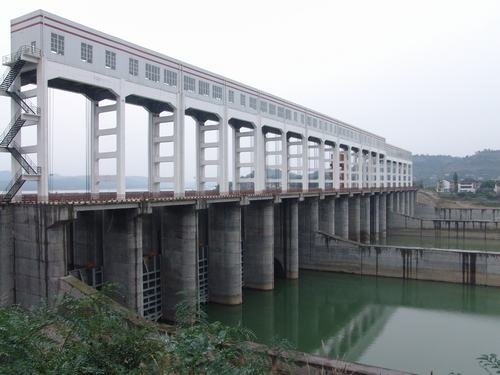 重庆市富金坝电站闸坝