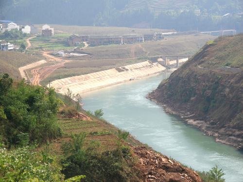 宣汉特大山体滑坡河道应急疏浚工程