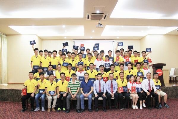 工程局2016年新招聘大学生圆满完成中旭培训