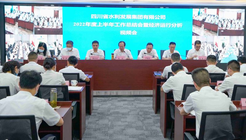 集团召开2022年上半年工作总结会暨经济运行分析视频会