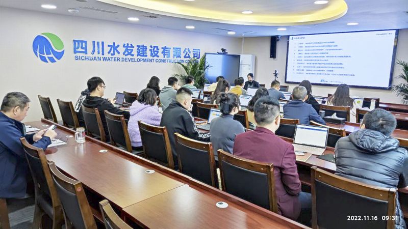 公司召开项目综合管理信息系统培训