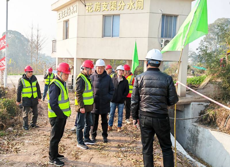 公司纪委赴都江堰灌区“十四五”续建配套与现代化改造工程施工第六标段开展检查督导工作