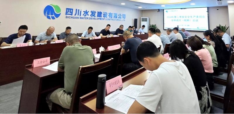 公司召开2024年第三季度安全生产委员会全体成员（视频）会议