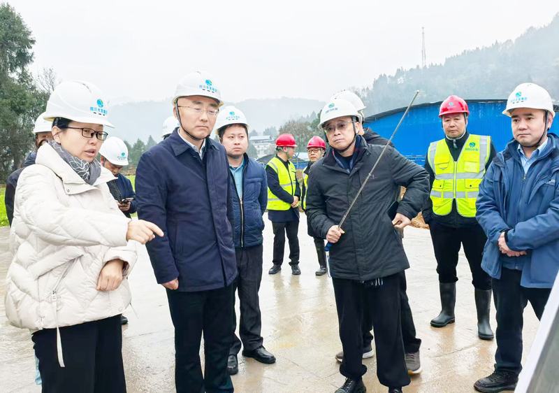 曹斌赴亭子口灌区I期构溪河渡槽工程调研