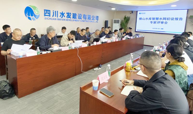 公司组织召开会理市横山水库智慧水网（南部灌区）建设项目初步设计专家内部咨询会