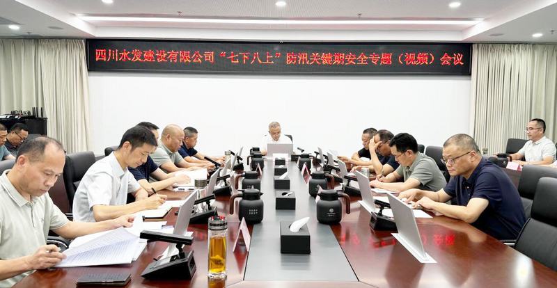 公司召开2026年“七下八上”防汛关键期安全专题视频会议